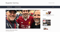Desktop Screenshot of bugeatergames.com